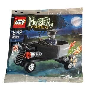 Lego Monster Fighters Zombie car poly bag #30200 NEW/Retired 2012 Halloween prop